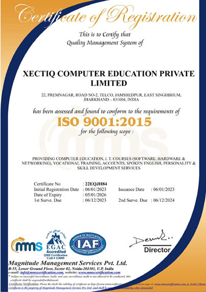 ISO Certificate thumbnail