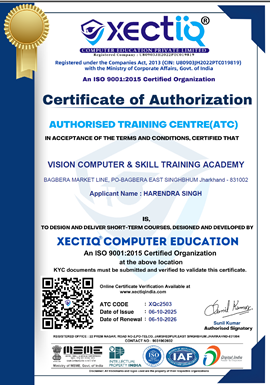 ATC Certificate thumbnail